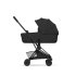 Carucior 2 in 1 pentru copii Cybex Coya Style, premium, Sepia Black cu cadru Matt Black - 9