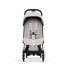 Carucior 2 in 1 pentru copii Cybex Coya Style, premium, City Grey cu cadru Matt Black - 4