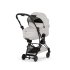 Carucior 2 in 1 pentru copii Cybex Coya Style, premium, City Grey cu cadru Matt Black - 3