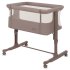 Παιδικό κρεβάτι Lionelo Aurora, διπλό κρεβάτι, 3 σε 1, 0 - 9 kg, Μπεζ-Μαύρο - 1
