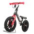 Bicicleta pentru copii fara pedale QPlay Player, Roti 12 inch, Cadru Flexibil, 2-4 ani, Rosu - 1