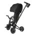 Tricicleta pentru copii Ultrapliabila QPlay Nova Niello, Reversibila, Roti Cauciuc, 10-36 Luni, Negru - 19