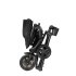 Tricicleta pentru copii Ultrapliabila QPlay Nova Niello, Reversibila, Roti Cauciuc, 10-36 Luni, Negru - 9