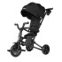 Tricicleta pentru copii Ultrapliabila QPlay Nova Niello, Reversibila, Roti Cauciuc, 10-36 Luni, Negru - 1