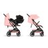 Бебешка количка Cybex Gold Beezy, удобна, компактна, цвят Candy Pink - 7