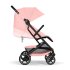 Καρότσι μωρού Cybex Gold Beezy, άνετο, συμπαγές, ροζ καραμέλας - 4