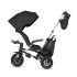 Tricicleta pentru copii Ultrapliabila QPlay Nova Deluxe, Reversibila, Roti EVA, 10-36 Luni, Negru - 2