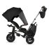 Tricicleta pentru copii Ultrapliabila QPlay Nova Deluxe, Reversibila, Roti EVA, 10-36 Luni, Negru - 7