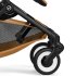 Cybex Gold Libelle - ултралека, гъвкава количка в цвят канела и жълто с черна рамка - 9