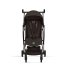 Cybex Gold Libelle ултралека, гъвкава количка, шоколадово кафява с рамка в цвят Taupe - 2