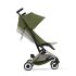 Carucior sport pentru copii Cybex Gold Libelle, ultra-usor, flexibil,  Moss Green cu cadru Taupe - 5