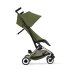 Υπερελαφρύ, εύκαμπτο καρότσι Cybex Gold Libelle, σε χρώμα Moss Green με σκελετό Taupe - 3