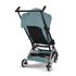 Carucior sport pentru copii Cybex Gold Libelle, ultra-usor, flexibil,  Stormy Blue cu cadru Taupe - 6