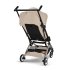 Carucior sport pentru copii Cybex Gold Libelle, ultra-usor, flexibil,  Almond Beige cu cadru Taupe - 6