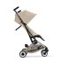 Carucior sport pentru copii Cybex Gold Libelle, ultra-usor, flexibil,  Almond Beige cu cadru Taupe - 3