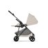 Carucior sport pentru copii Cybex Melio Carbon, ultra usor, compact, Dune Grey - 7