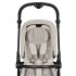 Бебешка количка Cybex Melio Carbon, ултра лека, компактна, Dune Grey - 9
