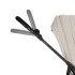 Παιδικό καρότσι Cybex Melio Carbon, εξαιρετικά ελαφρύ, συμπαγές, Dune Grey - 12
