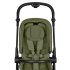 Бебешка количка Cybex Melio Carbon, ултра лека, компактна, цвят Moss Green - 8