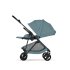 Carucior sport pentru copii Cybex Melio Carbon, ultra usor, compact, Stormy Blue - 9