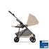 Παιδικό καρότσι Cybex Melio Carbon, εξαιρετικά ελαφρύ, συμπαγές, Almond Beige - 9