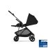 Παιδικό καρότσι Cybex Melio Carbon, εξαιρετικά ελαφρύ, συμπαγές, Magic Black - 6