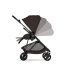 Carucior 2 in 1 Cybex Melio Carbon pentru copii, ultra usor, cu landou, Chocolate Brown - 6