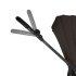 Παιδικό καρότσι Cybex Melio Carbon 2 σε 1, εξαιρετικά ελαφρύ, με πορτ-μπεμπέ, σε χρώμα Chocolate Brown - 10