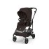 Carucior 2 in 1 Cybex Melio Carbon pentru copii, ultra usor, cu landou, Chocolate Brown - 3