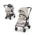Carucior 2 in 1 Cybex Melio Carbon pentru copii, ultra usor, cu landou, Dune Grey - 1