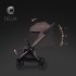 Carucior pentru Gemeni Cavoe Deux, Pliere Automata, Pana la 22 kg, Chocolate - 14
