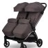 Carucior pentru Gemeni Cavoe Deux, Pliere Automata, Pana la 22 kg, Chocolate - 9