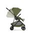 Carucior 2 in 1 Cybex Melio Carbon pentru copii, ultra usor, cu landou, Moss Green - 9