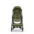 Παιδικό καρότσι Cybex Melio Carbon 2 σε 1, εξαιρετικά ελαφρύ, με πορτ-μπεμπέ, Moss Green - 4