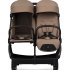 Carucior pentru Gemeni Cavoe Deux, Pliere Automata, Pana la 22 kg, Mocca - 6