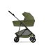 Παιδικό καρότσι Cybex Melio Carbon 2 σε 1, εξαιρετικά ελαφρύ, με πορτ-μπεμπέ, Moss Green - 15