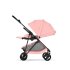 Carucior 2 in 1 Cybex Melio Carbon pentru copii, ultra usor, cu landou, Candy Pink - 11