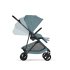 Cybex Melio Carbon 2-в-1 количка за деца, ултра лека, с кош за носене, цвят Stormy Blue - 10