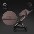 Carucior sport pentru copii Cavoe Ovi, Pliere Automata, Design Compact, Pana la 22 kg, Chocolate - 17