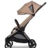 Carucior sport pentru copii Cavoe Ovi, Pliere Automata, Design Compact, Pana la 22 kg, Mocca - 6
