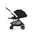 Carucior 2 in 1 Cybex Melio Carbon pentru copii, ultra usor, cu landou, Magic Black - 10
