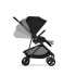 Carucior 2 in 1 Cybex Melio Carbon pentru copii, ultra usor, cu landou, Magic Black - 7