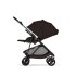 Παιδικό καρότσι Cybex Melio Carbon 3 σε 1, εξαιρετικά ελαφρύ, με πορτ-μπεμπέ, χρώμα Chocolate Brown - 7