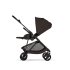 Cybex Melio Carbon Детска количка 3 в 1, ултра лека, с кош за носене, шоколадово кафява - 8