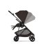 Παιδικό καρότσι Cybex Melio Carbon 3 σε 1, εξαιρετικά ελαφρύ, με πορτ-μπεμπέ, χρώμα Chocolate Brown - 15