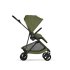 Carucior 3 in 1 Cybex Melio Carbon pentru copii, ultra usor, cu landou si scoica auto Cloud G, Moss Green - 8