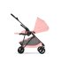 Παιδικό καρότσι Cybex Melio Carbon 3 σε 1, εξαιρετικά ελαφρύ, με πορτ-μπεμπέ, Candy Pink - 13