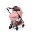 Carucior 3 in 1 Cybex Melio Carbon pentru copii, ultra usor, cu landou, Candy Pink - 4