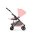Carucior 3 in 1 Cybex Melio Carbon pentru copii, ultra usor, cu landou, Candy Pink - 7