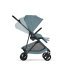 Carucior 3 in 1 Cybex Melio Carbon pentru copii, ultra usor, cu landou, Stormy Blue - 4